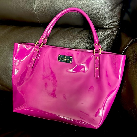 Gorgeous Purple Kate Spade Bag - Picture 1 of 5